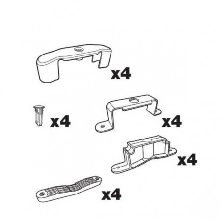 Base Fijacion Montaje Thule Xperience 828