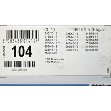 Cadenas para Nieve König...