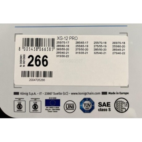 Cadenas para Nieve König...